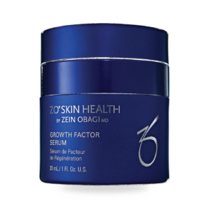 ZO Skin Health Growth Factor Serum 30 mL product jar available at Distinct Medical Aesthetics