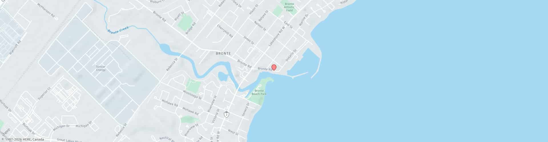 Location Map: 11 Bronte Rd Oakville, ON L6L 0E1