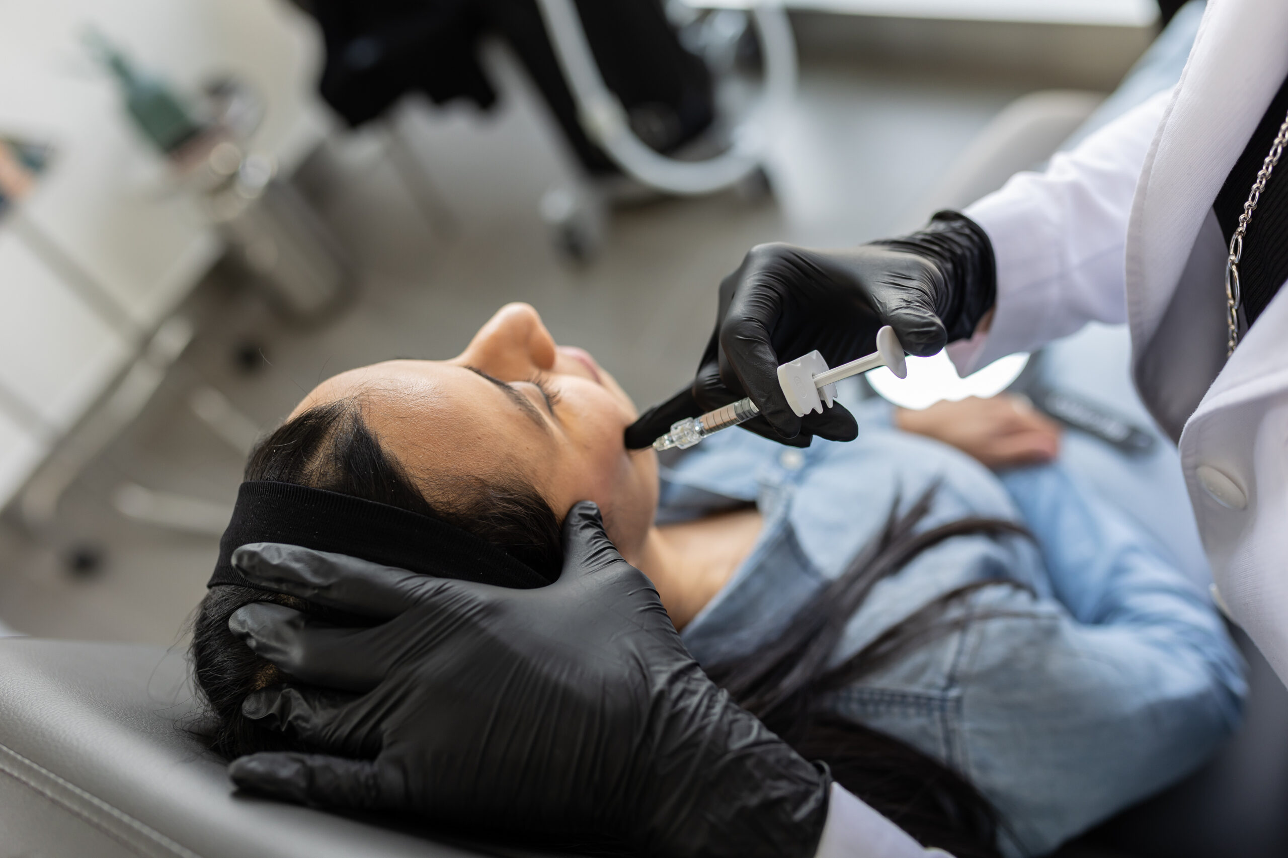 Dermal filler treatment at Distinct Medical Aesthetics in Oakville