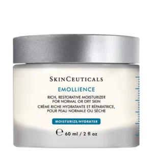 SkinCeuticals Emollience face moisturizer in a 60 mL jar